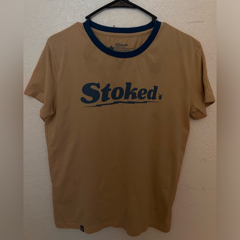 Dutch bros stoked t shirt